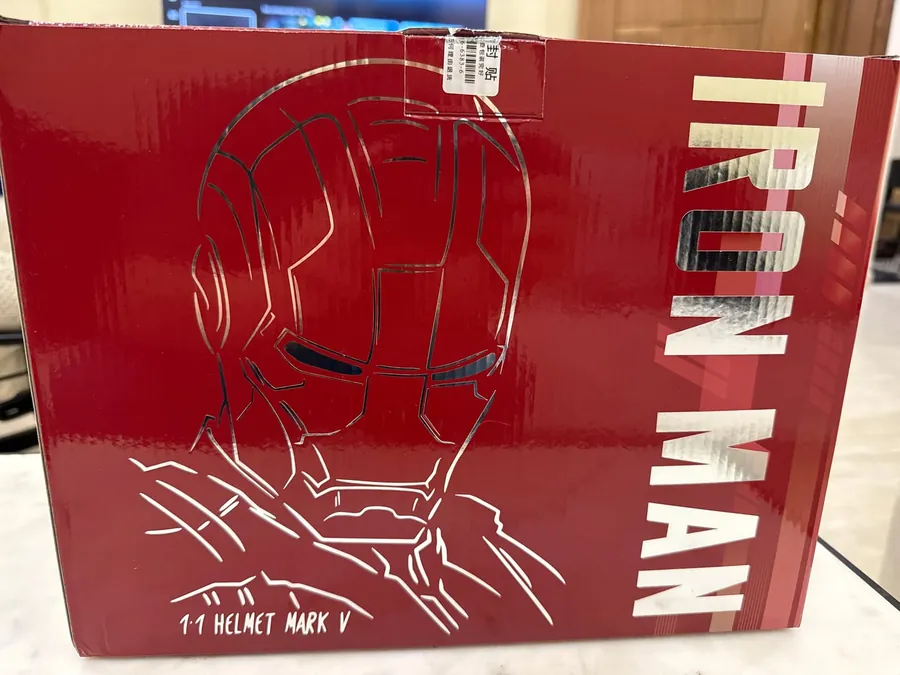 Foto real do IronMask™ enviada por comprador