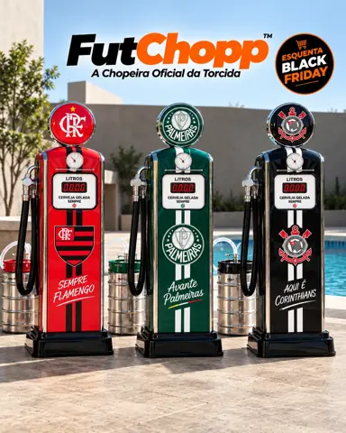 FutChopp™ — A Chopeira da Torcida + Nome Personalizado
