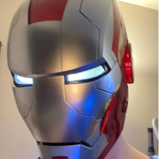 Foto real do IronMask™ enviada por comprador