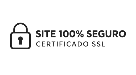 Site 100% seguro — certificado SSL