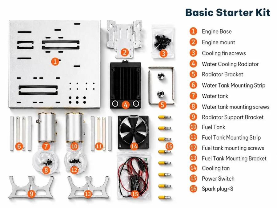 Kit Básico de Partida V8