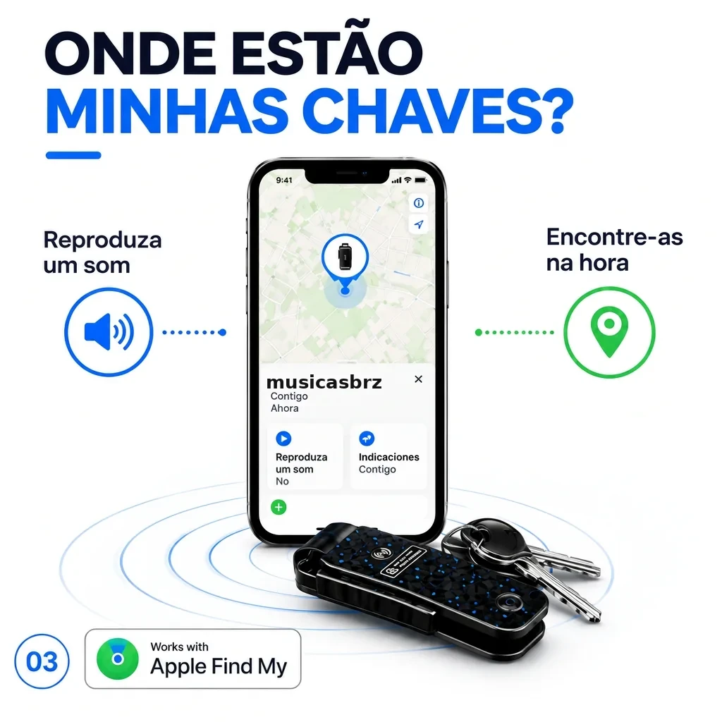 Localização das chaves pelo iPhone
