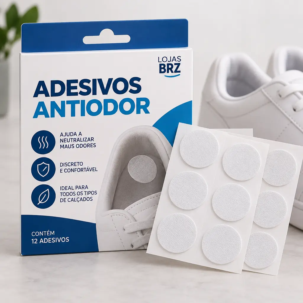 Adesivos antiodor para calçados